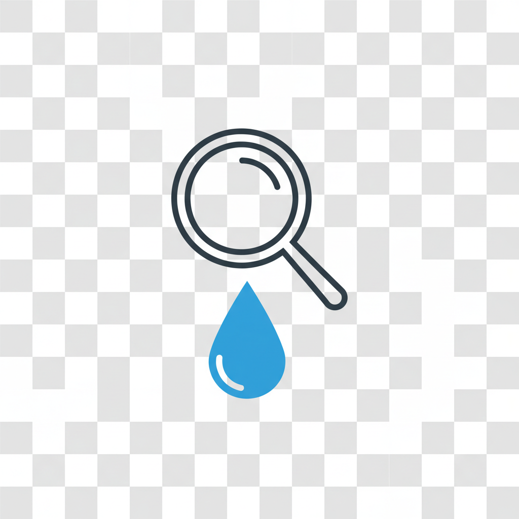 Leak detection icon